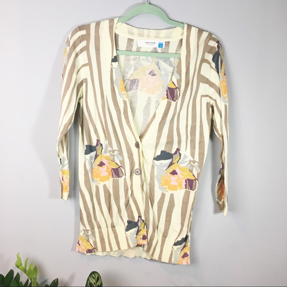 ANTHROPOLOGIE {sparrow} // floral cardigan